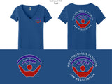 Next Level Ladies Vneck Tee (NL1540)